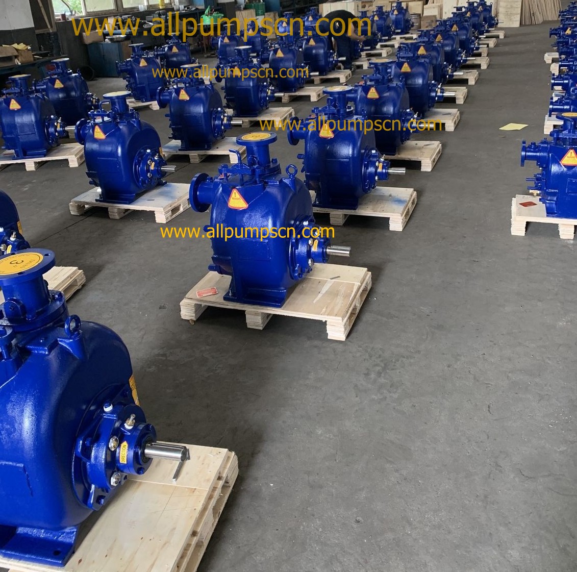 self priming trash pump